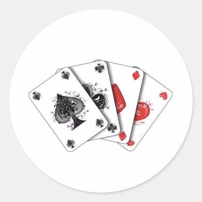 carte runt klistermärke (Framsida)