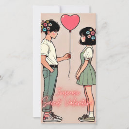 Carte Saint Valentin Tack Kort