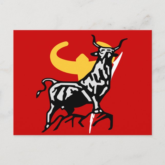 carte taureau vykort (Framsida)