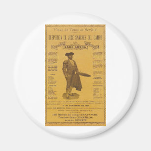 Cartel para la despedida del torero - Sevilla Magnet