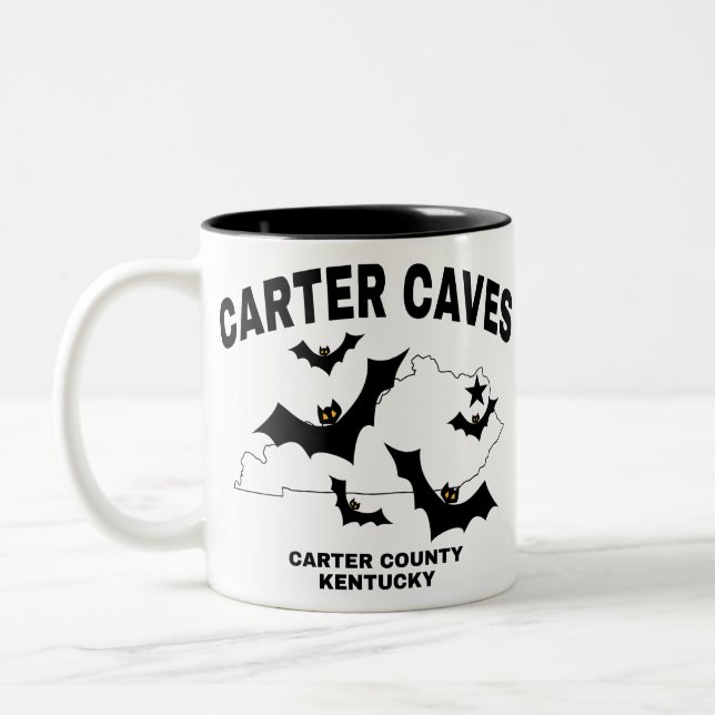 Carter Caves Kentucky Två-Tonad Mugg (Vänster)