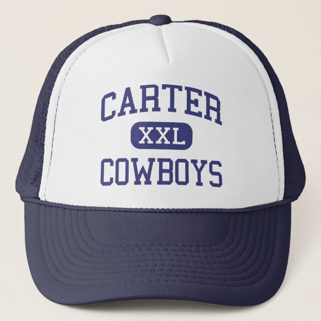 Carter - Cowboys - högstadium - Dallas Texas Keps (Framsida)