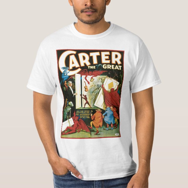 Carter den underbara ~en gör deadna förverkligar? tee (Framsida)