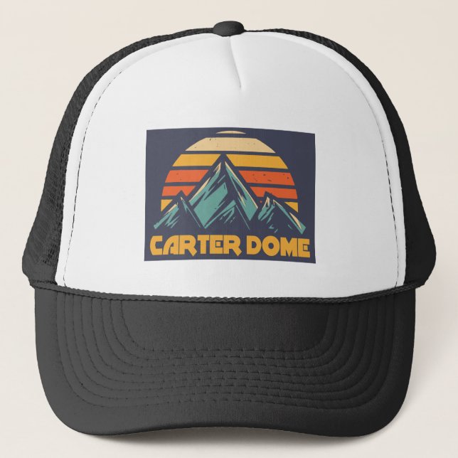 Carter Dome New Hampshire Retro Turcos Keps (Framsida)