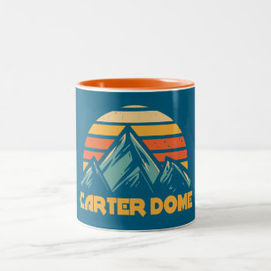 Carter Dome New Hampshire Retro Turcos Två-Tonad Mugg