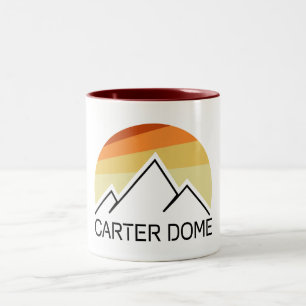 Carter Dome New Hampshire Retro Två-Tonad Mugg