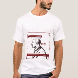 Carter G. Woodson Fadern till historia 100-årsjubi T Shirt