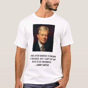 Carter har jag önskade ofta att drunkna mitt tee