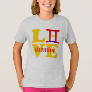 ♊ Carter 😍 I Kärlek Gemini-Best-Zodiac Sign Fabul T Shirt