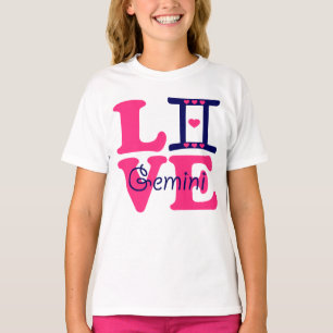 ♊ Carter 😍 I Kärlek Gemini-Best-Zodiac Sign Fabul Tee