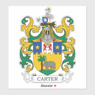 Carter Jackar om Arm Klistermärken