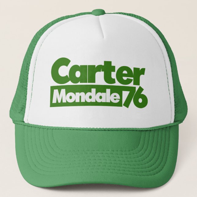 Carter Mondale 1976 Retro Politik Keps (Framsida)
