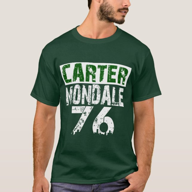 Carter/Mondale 1976 T Shirt (Framsida)