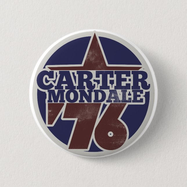 Carter Mondale 76 Knapp (Framsida)