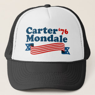 Carter Mondale 76 Retro-val Keps