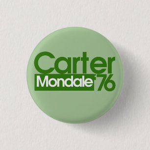 Carter Mondale Retro Politik Knapp