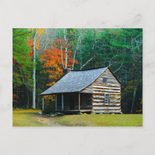 Carter Shields stuga - Great Smoky Mountains Vykort