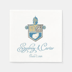 Carter Sydney Bröllop Napkin Pappersservett