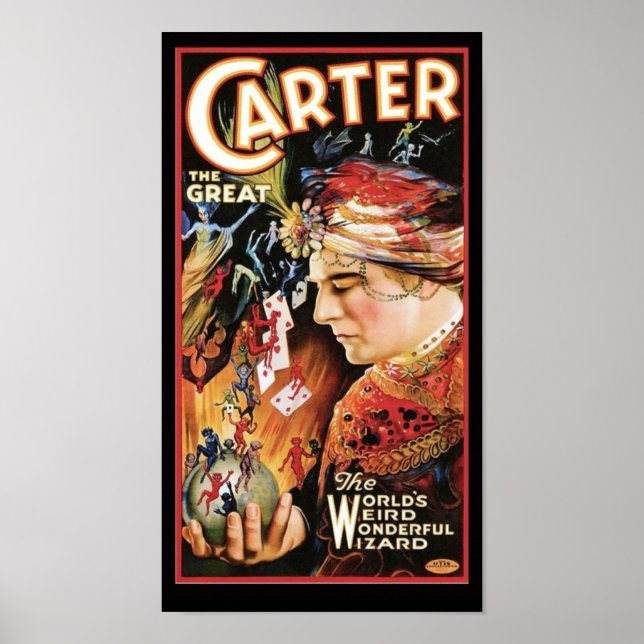 "Carter the Underbar" Poster (Framsidan)