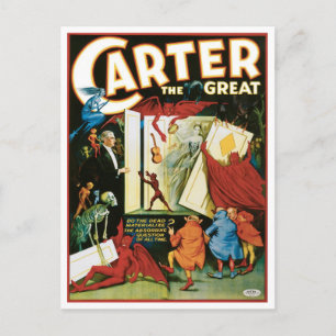 Carter Underbaren ~ Materialiserar de döda? Vykort