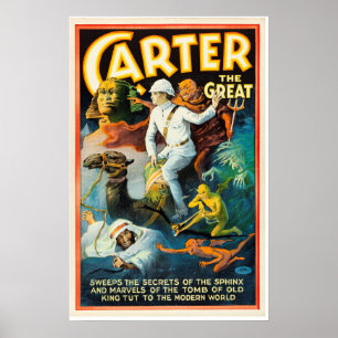 Carter underbaren sopar hemligheterna av sphinxen poster