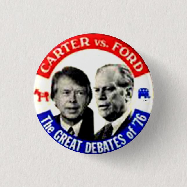 Carter vs. Ford - knäppas Knapp (Framsida)