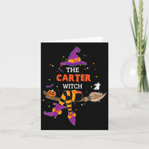 Carter Witch Halloween Gift Proud Family Surna Kort