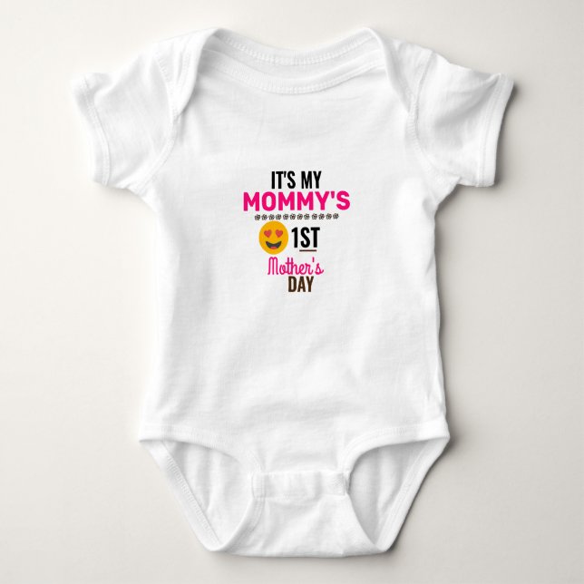 Carter's Baby Girls' 1st Mothers Day Bodysuit T Shirt (Framsida)