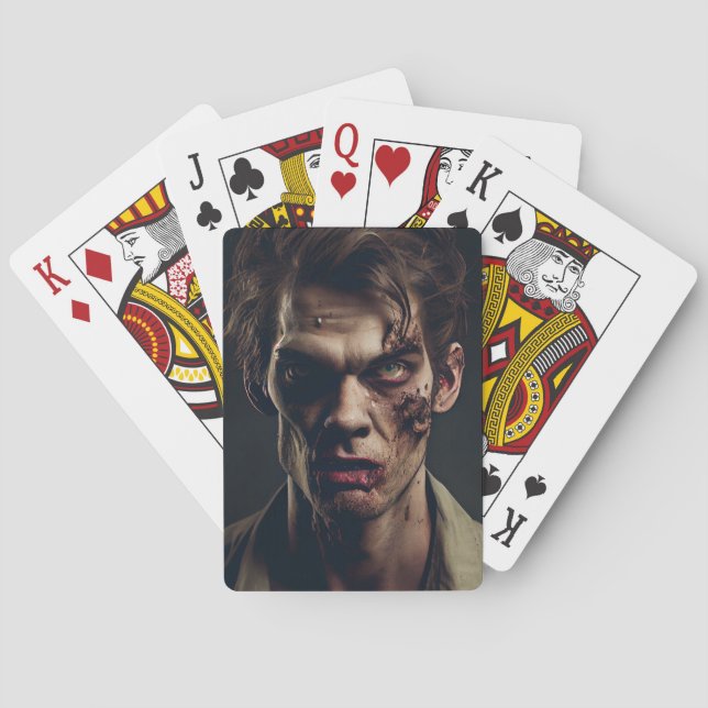 Cartes à jouer Horreur Casinokort (Baksidan)