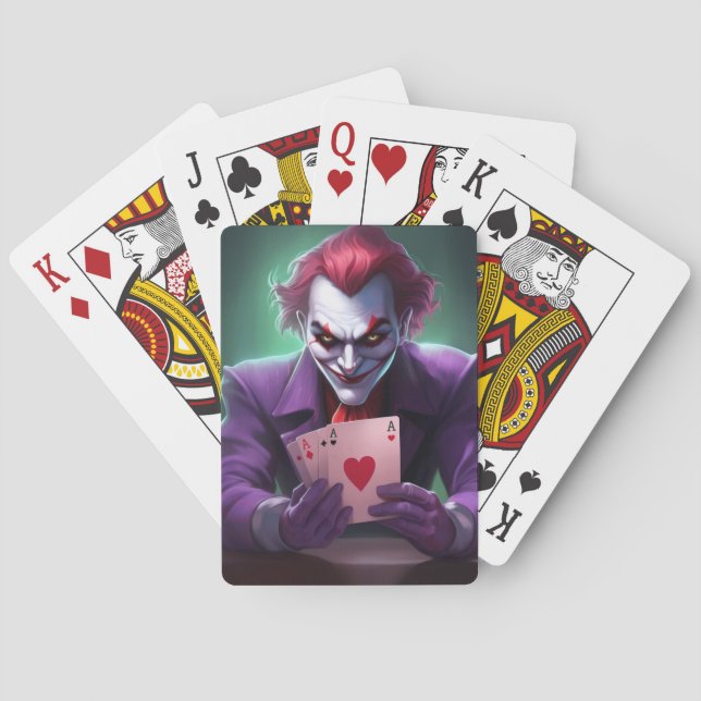 Cartes à jouer joker casinokort (Baksidan)