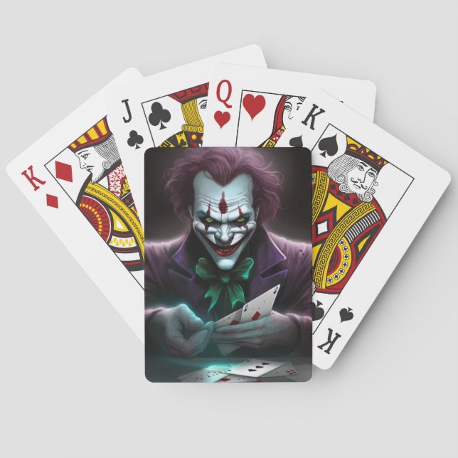 Cartes à jouer joker casinokort (Baksidan)