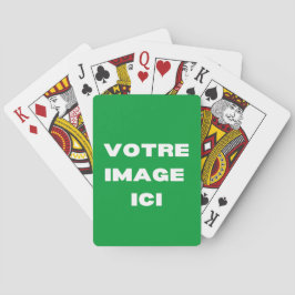 Cartes à jouer - Votre image ici - personnalisée Casinokort