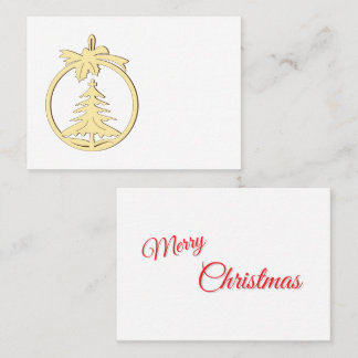 Cartes de placement pou table de Noël Placeringskort