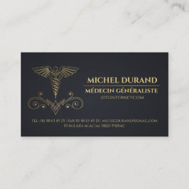 Cartes de visite Médicales Visitkort