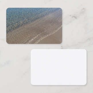 Cartes de visite Mer cristalline Visitkort
