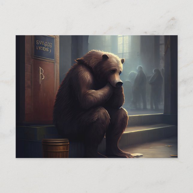 Cartes Postales bear Seul Vykort (Framsida)