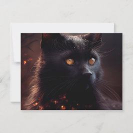 Cartes Postales Black Cat Vykort