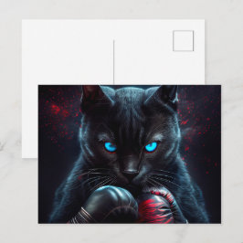 Cartes Postales Black Cat Vykort