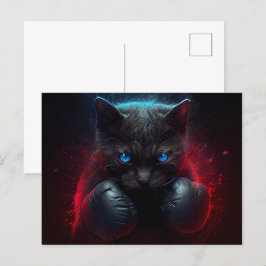 Cartes Postales Black Cat Vykort