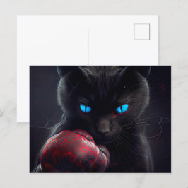 Cartes Postales Black Cat Vykort