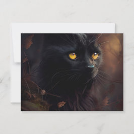 Cartes Postales Black Cat Vykort