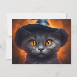 Cartes Postales Cat Halloween Vykort