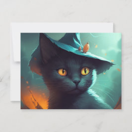 Cartes Postales Cat Halloween Vykort