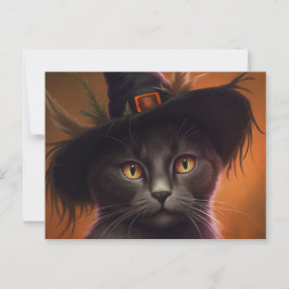 Cartes Postales Cat Halloween Vykort