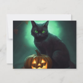 Cartes Postales Cat Halloween Vykort