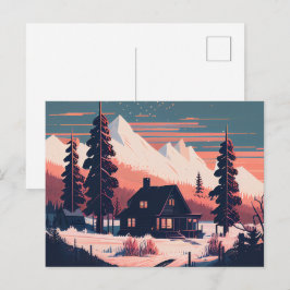 Cartes Postales hiver Vykort