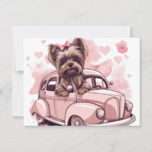 Cartes Postales Hund Yorkshire Vykort