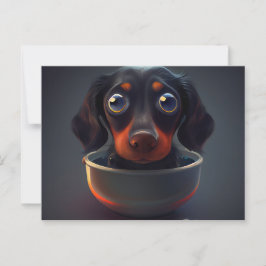 Cartes Postales Puppy Divers Vykort