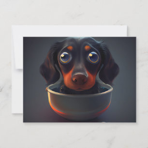 Cartes Postales Puppy Divers Vykort