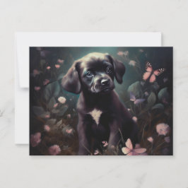 Cartes Postales Puppy Vykort